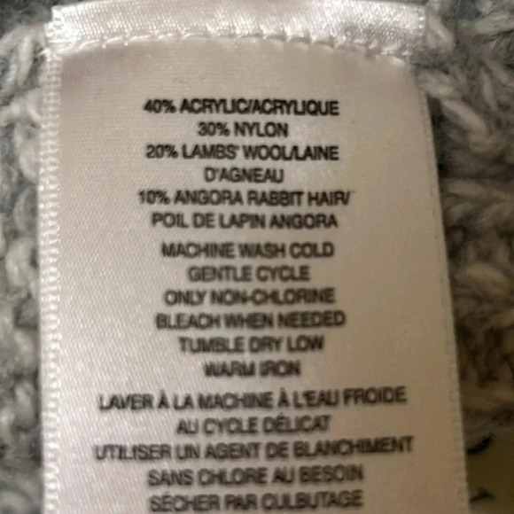 Angora,Lambswool cardigan,sweater coat ,Boho,cottagecore,relax,travel,soft,EC - Picture 2 of 13